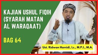 Kajian Ushul Fiqih (Syarah Matan Al Waraqat) #64 🟢 Akhbar/Khabar/Hadits: Pengertian & Jenis/Macamnya