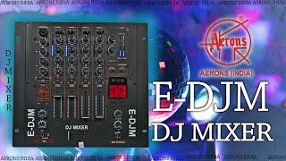 AERONS E-DJM || 5 Channel DJ mixer