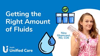 Unified Care - Getting the Right Amount of Fluids