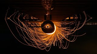 Lensball & steelwool