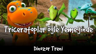 Dinozor Treni - Triceratopların Öğle Yemeğinde - Bölüm 4 - TRT Çocuk - Türkçe izle