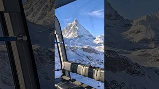 Zermatt - Matterhorn Glacier Paradise Ride #zermatt #matterhorn #switzerland #wallis #valais