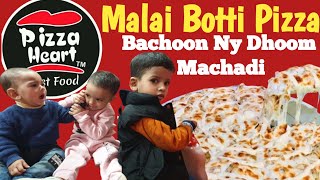 pizza heart fast food shadbagh lahore | best pizza | food vlog | malik umar vlogs