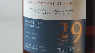 Cognac Grande Champagne 29YO, 51.9%, Mark Littler LTD - Whisky Wednesday