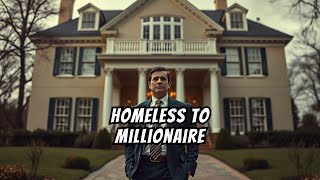 From Homeless to Millionaire: The Most Heartwarming Rags-to-Riches Story #motivationalvideo