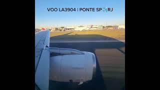 Decolando em Congonhas no A319 da LATAM