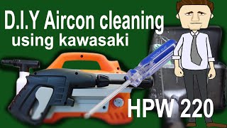 kawasaki hpw 220, DIY linis aircon