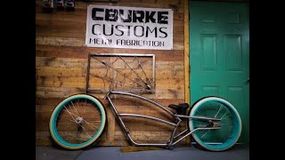 Custom Bicycle, Bobber Style Frame.