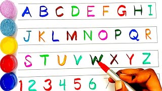 Learning A for Apple,B for Ball, Alphabets, छोटे बच्चों की पढ़ाई, #toddlers #kidssong #abcdsongs