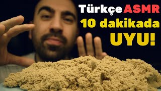 10 Dakika İçinde Uyuyacaksın - Türkçe ASMR [Kinetik Kum & Okyanus Sesleri]