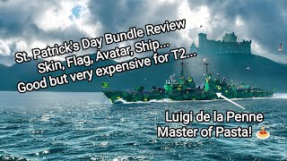 St. Patrick's Day Bundle Review: IT Luigi Durand de la Penne, Clover Skin, etc.. Modern Warships