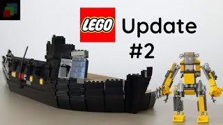 Progress On Lego Black Pearl, Lego Mech | Update #2