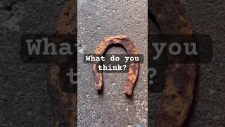 Rusty Relic: Discovering the Luck in an Antique Horseshoe #horseshoe #primitives #lucky#symbolism