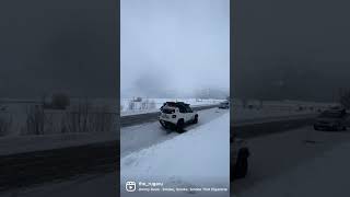 Timelapse of us looking for Bigfoot in Yellowstone in the Jeep