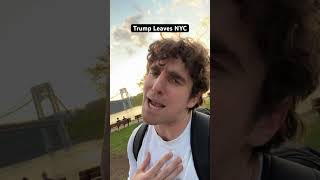 Trump leaves NYC #comedy #shorts