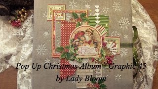 Pop Up Christmas Album - Graphic 45 - by Lady Bloom