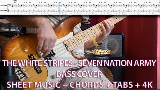 Seven Nation Army  - Bass Cover with Tabs