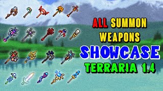 ALL SUMMON WEAPONS TERRARIA 1.4 (MASTER MODE)