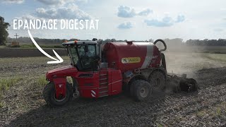 🔴EPANDAGE DE DIGESTAT ⚪VERVAET HYDRO TRIKE 5X5