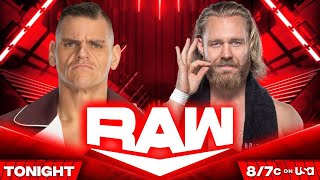 Gunther VS Tyler Bate (Raw #4 WWE 2K24)