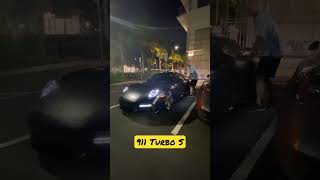 Modified Porsche 911 Turbo S Hawaii Night Drive