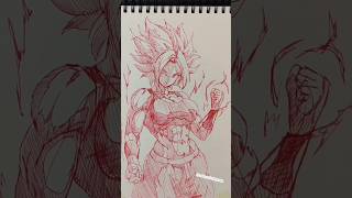 Stickman  Kefla draw with 10 rs Red pen 😱😳 #shorts #anime #drawing