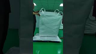 High quality fibc jumbo bulk bag, safety factor 5:1, load-bearing capacity 1000kg #jumbobag #fibc