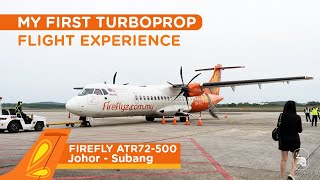 FIREFLY ATR 72-500 Flight report | Johor ✈ Kuala Lumpur (Subang) | FY1335