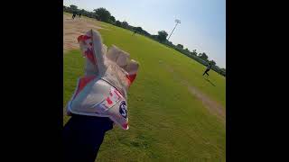 awesome bowling by Hansraj | #shorts #goprocricket