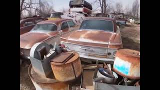 Junkyard Tour Part 3 with Music not Wind!