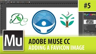 Adobe Muse CC Professional Website Design - Adding A Favicon - Episode #5