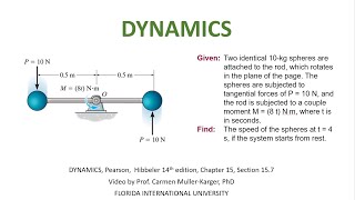 DYNAMICS, Example 15.7.1 Angular Momentum