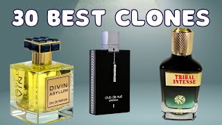 30 BEST fragrance CLONES you can BUY