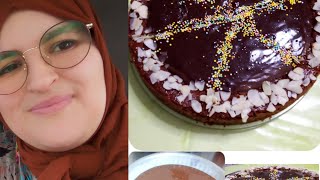 لعشاق شوكلاته 🍰 كيكة اقتصاديه وسهله التحضير جد بسيطه،👍