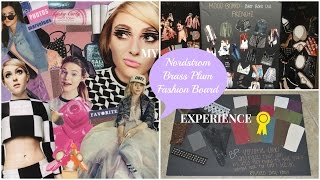 My Nordstrom Brass Plum Fashion Board Experience