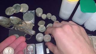 Over 90 Ozt of Silver! Stacking Junk Silver!