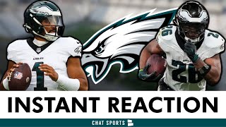 INSTANT REACTION: Eagles vs. Packers NFL Week 1 - Saquon Barkley Dominates In Debut + Jalen  Hurts