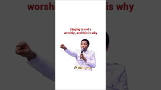 Singing is not a worship until... || Apostle Michael Orokpo