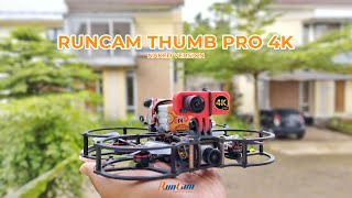 RunCam Thumb Pro 4K V1 with Runcam RC18G Wide Angle Lens Mod