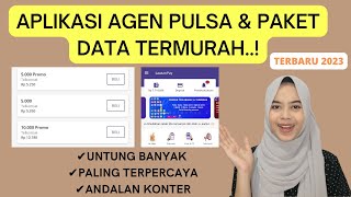 APLIKASI JUALAN PULSA & PAKET DATA PALING MURAH TERPERCAYA ANDALAN KONTER TERBARU 2023 | LAUTANPAY!!