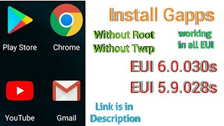 How to Install GAPPS in EUI 28s,Leeco mobiles,EUI 5.9.028s| Startech city|new method 2018