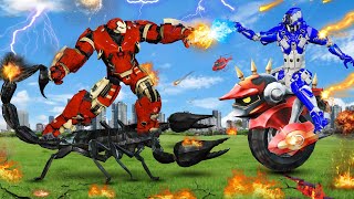 Tractor Robot Vs Vir JCB Robot |Remote Wala Cartoon|Robot Wala Cartoon|Robot Cartoon|Hindi Kahaniya|