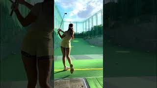 Beautiful Korean lady golfer's swing. Eun Sun Kim Pro 6th short. KLPGA #beautiful #golf  #shorts