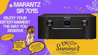 MARANTZ SR7015 9 2 CHANNEL 8K AVC( ശബ്ദം പൂർണ്ണമായി ആസ്വദിക്കാൻ ഇന്നുതന്നെ ചേഞ്ച് യുവർ ആംപ്ലിഫൈർ )