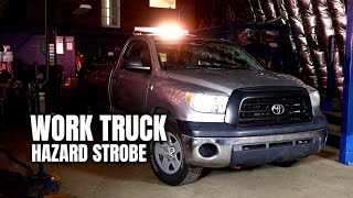 [ Tundra Work Truck Project ] - Part 2 - NILIGHT HAZARD STROBE