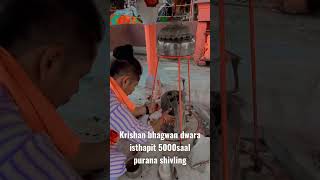 krishan bhagwan dwara isthapit shivling #viralshot #viralvideo #bholenath #mahashivling