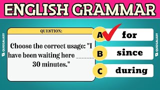 Quick Grammar Check: 20 Questions at 4 Difficulty Levels - Test Your English Proficiency!👈