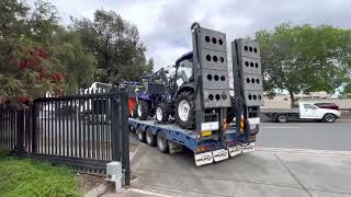 NSW tractor delivery