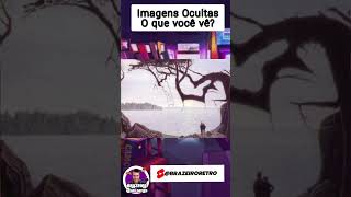 🤔Você usa 100% do Cérebro? Descubra as Imagens ocultas #funny #trend #viral #trending #status #brain