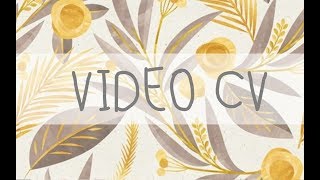 Creative Video CV - Nicole Silva